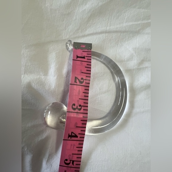 WEDGWOOD CLEAR CRYSTAL PESCE RING SWING - Picture 6 of 6